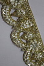 Exquisite Golden Handwork Lace: A Masterpiece of Embellishment - Luxurion World