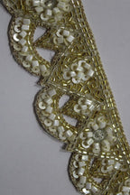 Exquisite Golden Handwork Lace: A Masterpiece of Embellishment - Luxurion World