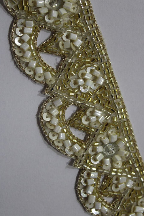 Exquisite Golden Handwork Lace: A Masterpiece of Embellishment - Luxurion World