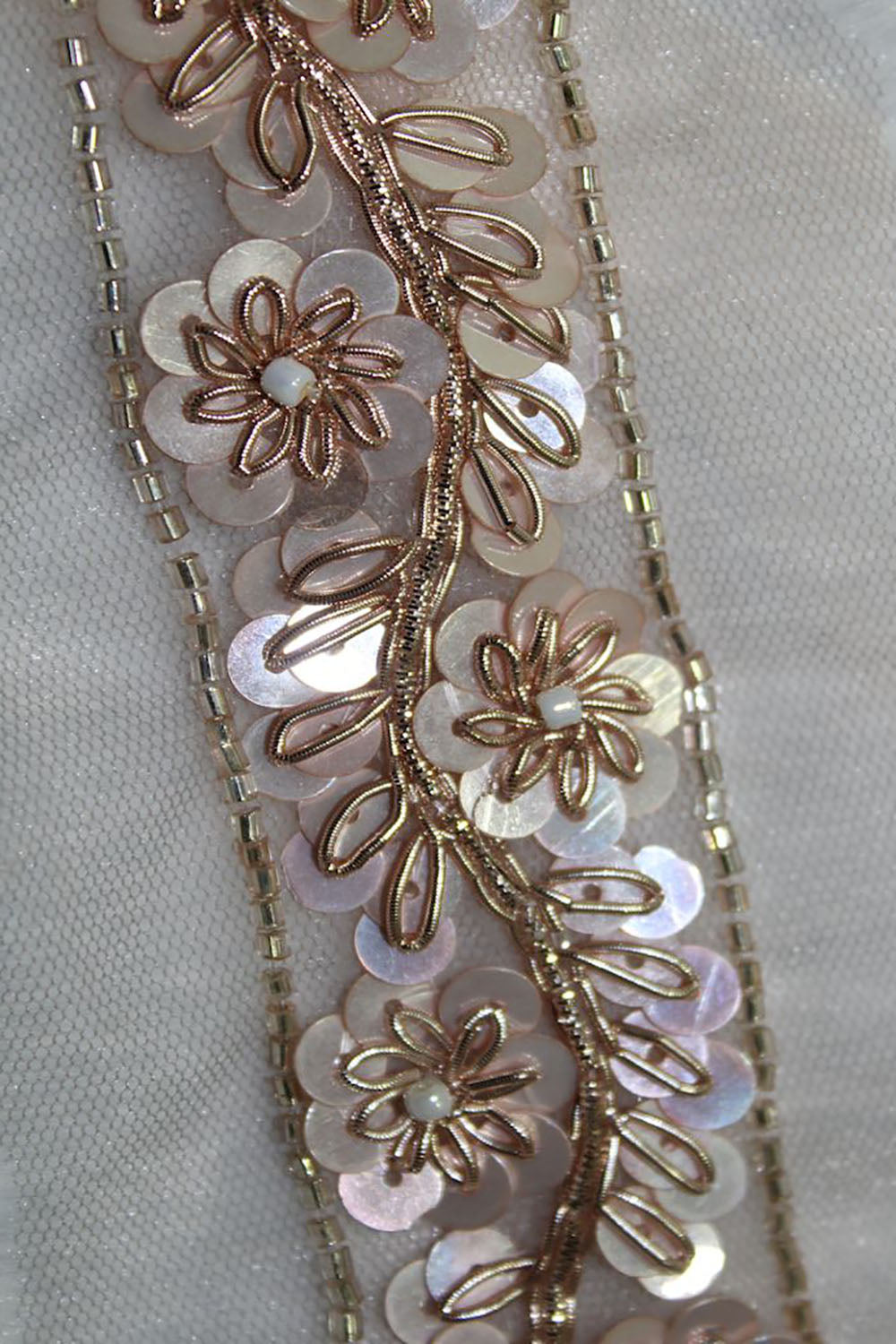 Exquisite Golden Handwork Lace: A Masterpiece of Embellishment - Luxurion World