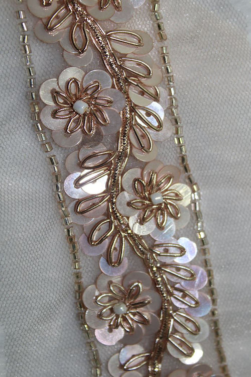 Exquisite Golden Handwork Lace: A Masterpiece of Embellishment - Luxurion World