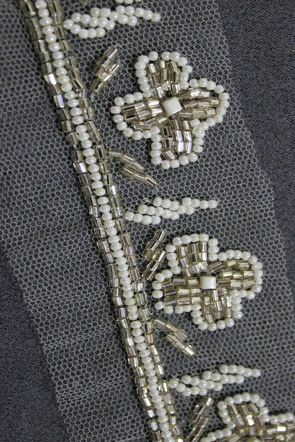 Golden Embellished Handwork Lace ( Roll OF 9 Meter ) - Luxurion World