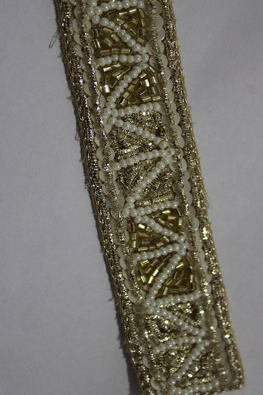 Exquisite Golden Handwork Lace: A Masterpiece of Embellishment - Luxurion World