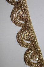 Exquisite Golden Handwork Lace: A Masterpiece of Embellishment - Luxurion World
