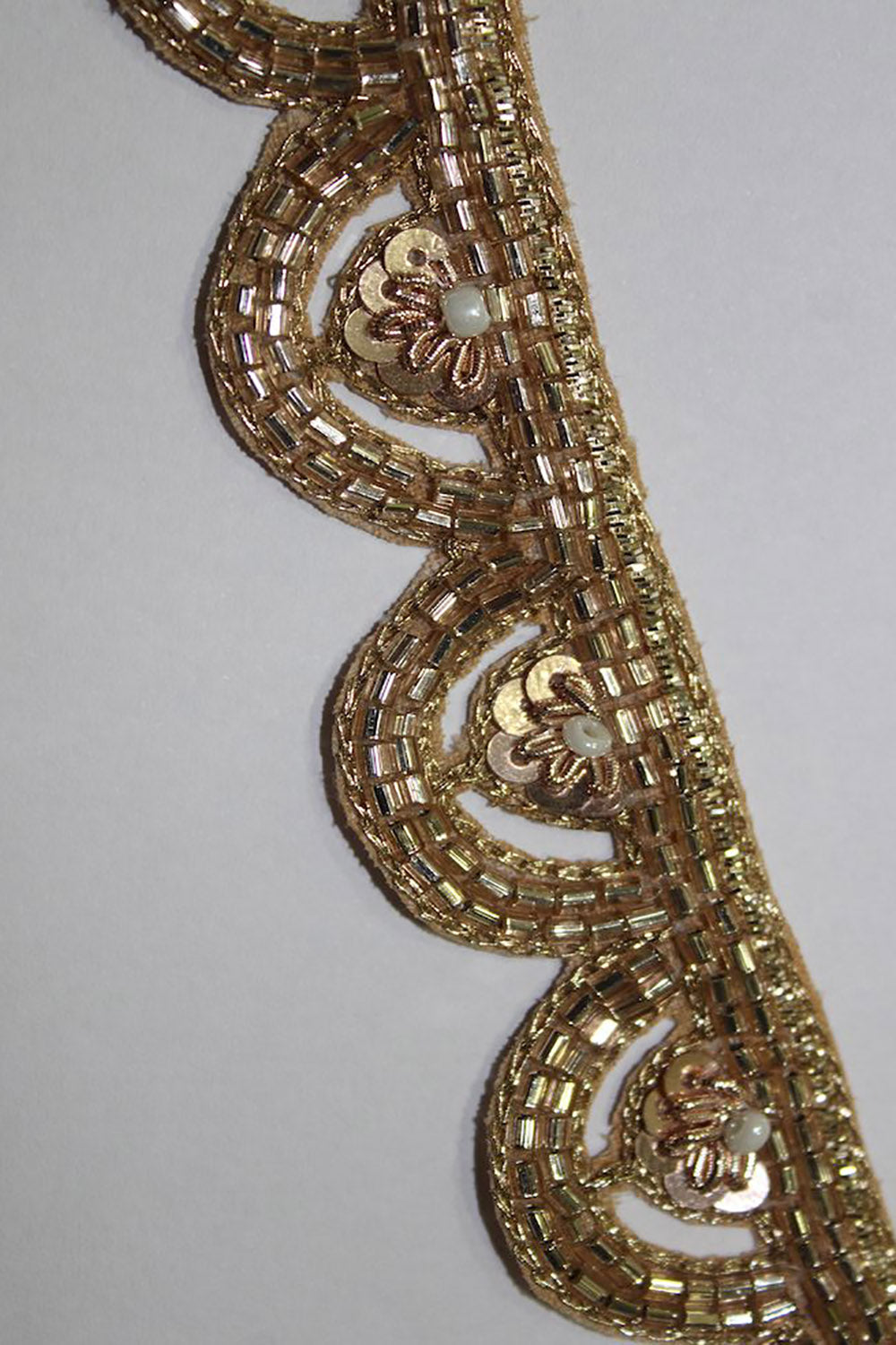 Exquisite Golden Handwork Lace: A Masterpiece of Embellishment - Luxurion World