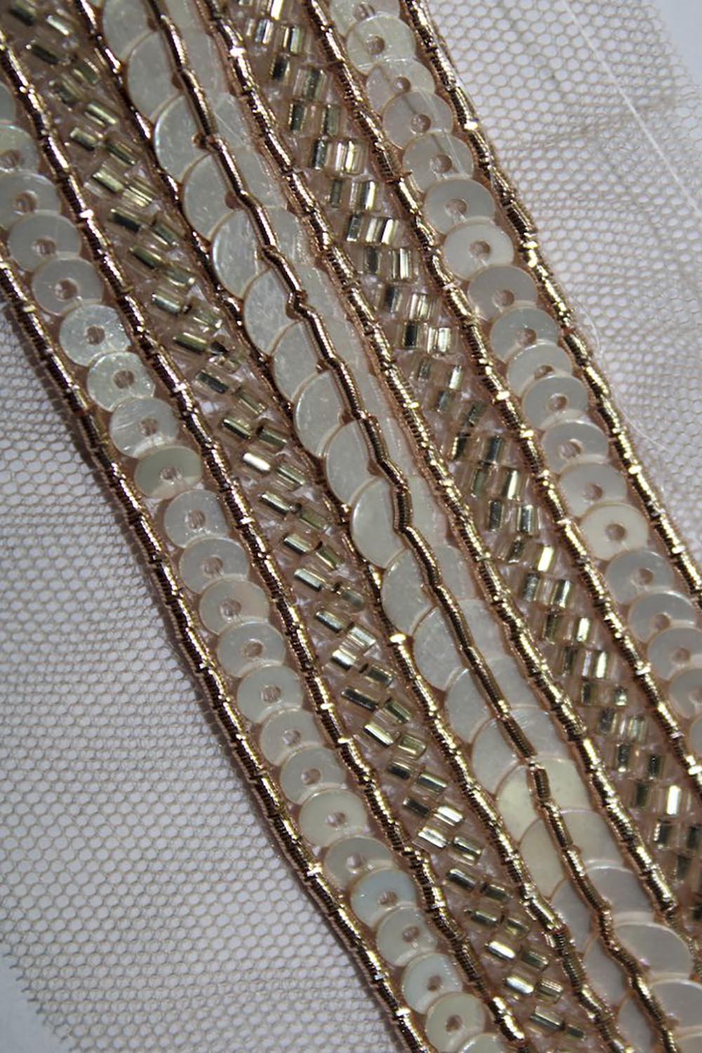 Exquisite Golden Handwork Lace: A Masterpiece of Embellishment - Luxurion World