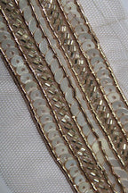 Exquisite Golden Handwork Lace: A Masterpiece of Embellishment - Luxurion World