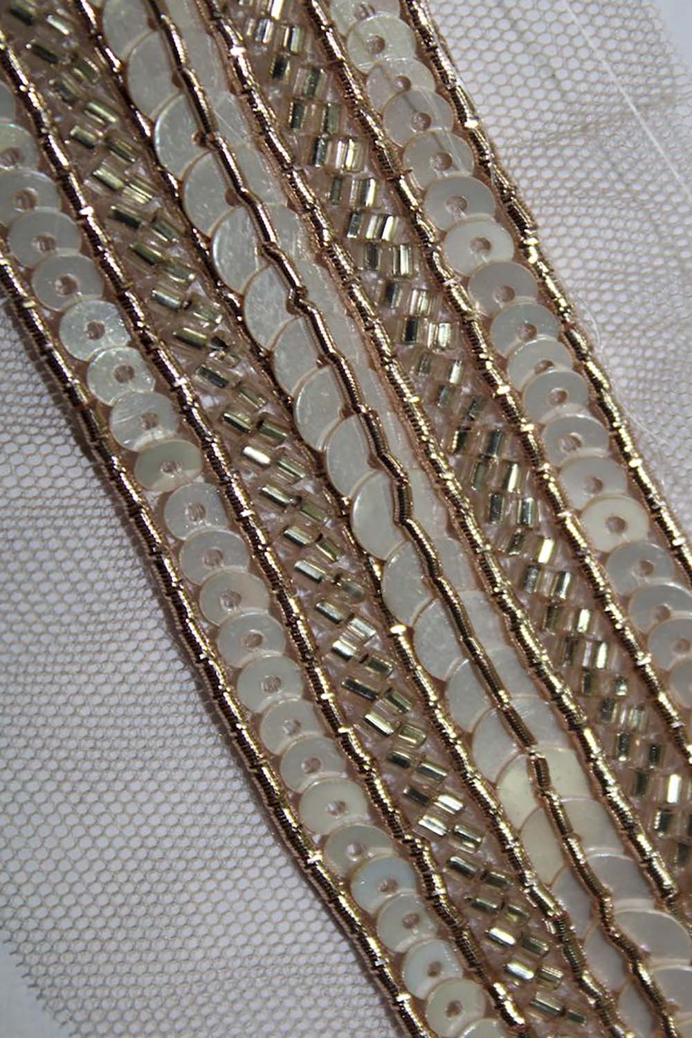 Exquisite Golden Handwork Lace: A Masterpiece of Embellishment - Luxurion World