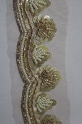 Exquisite Golden Handwork Lace: A Masterpiece of Embellishment - Luxurion World