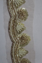 Exquisite Golden Handwork Lace: A Masterpiece of Embellishment - Luxurion World