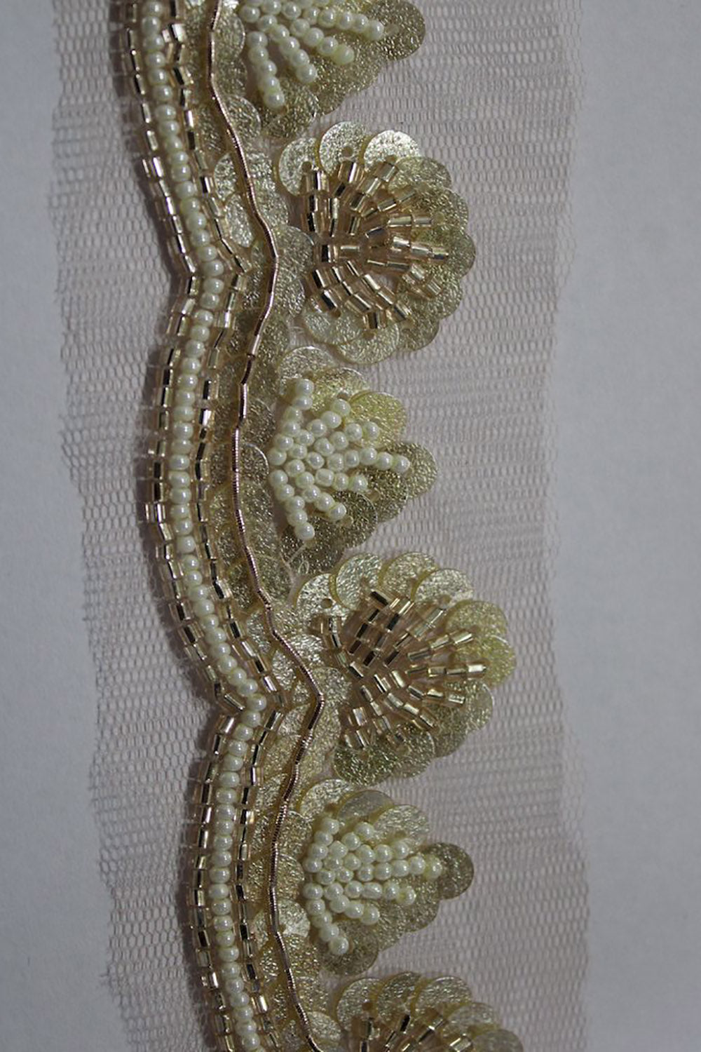 Exquisite Golden Handwork Lace: A Masterpiece of Embellishment - Luxurion World