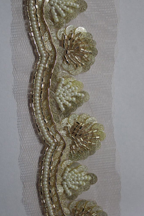 Exquisite Golden Handwork Lace: A Masterpiece of Embellishment - Luxurion World