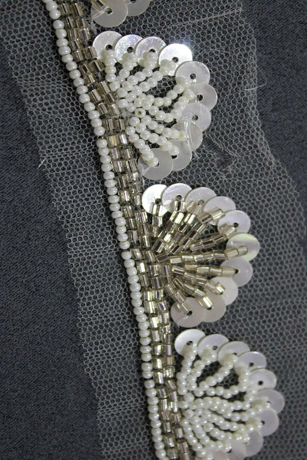 Gilded Elegance: Opulent Handwork Lace with Golden Embellishments - Luxurion World