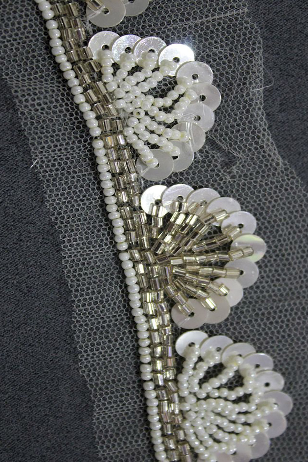 Gilded Elegance: Opulent Handwork Lace with Golden Embellishments - Luxurion World