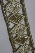 Exquisite Golden Handwork Lace: A Masterpiece of Embellishment - Luxurion World