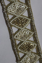 Exquisite Golden Handwork Lace: A Masterpiece of Embellishment - Luxurion World