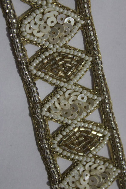 Exquisite Golden Handwork Lace: A Masterpiece of Embellishment - Luxurion World