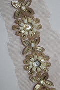 Exquisite Golden Handwork Lace: A Masterpiece of Embellishment - Luxurion World