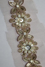 Exquisite Golden Handwork Lace: A Masterpiece of Embellishment - Luxurion World