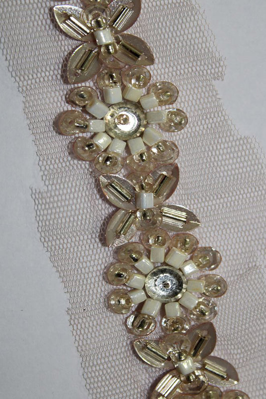 Exquisite Golden Handwork Lace: A Masterpiece of Embellishment - Luxurion World