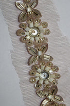 Exquisite Golden Handwork Lace: A Masterpiece of Embellishment - Luxurion World