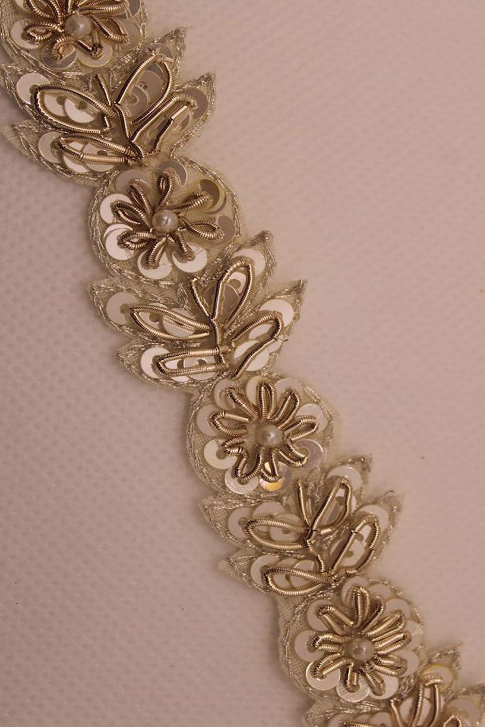 Exquisite Golden Handwork Lace: A Masterpiece of Embellishment - Luxurion World