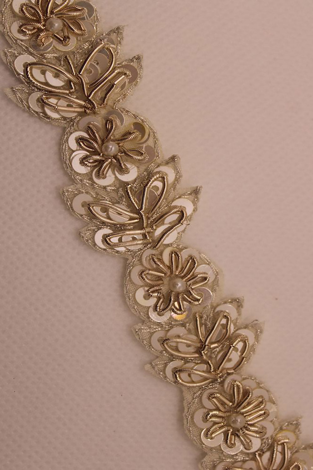 Exquisite Golden Handwork Lace: A Masterpiece of Embellishment - Luxurion World