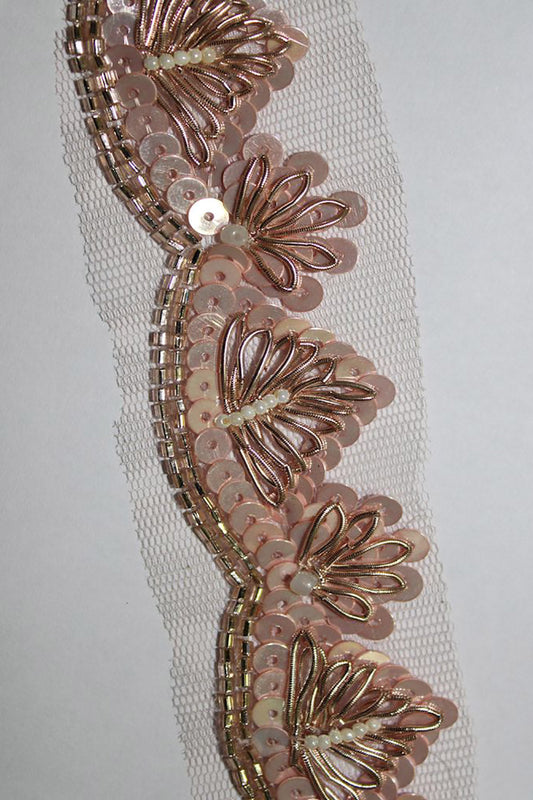 Exquisite Golden Handwork Lace: A Masterpiece of Embellishment - Luxurion World