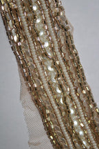 Exquisite Golden Handwork Lace: A Masterpiece of Embellishment - Luxurion World