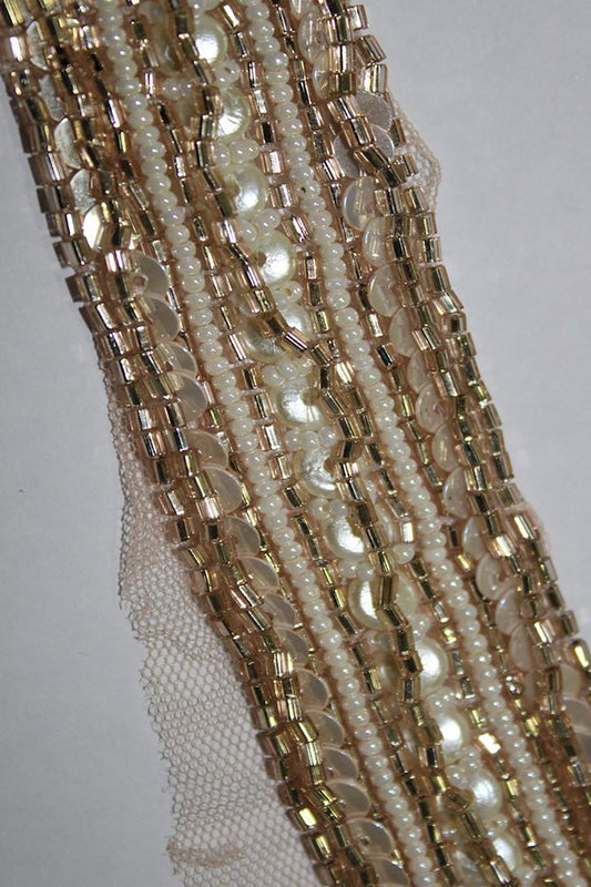 Exquisite Golden Handwork Lace: A Masterpiece of Embellishment - Luxurion World