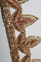 Exquisite Golden Handwork Lace: A Masterpiece of Embellishment - Luxurion World