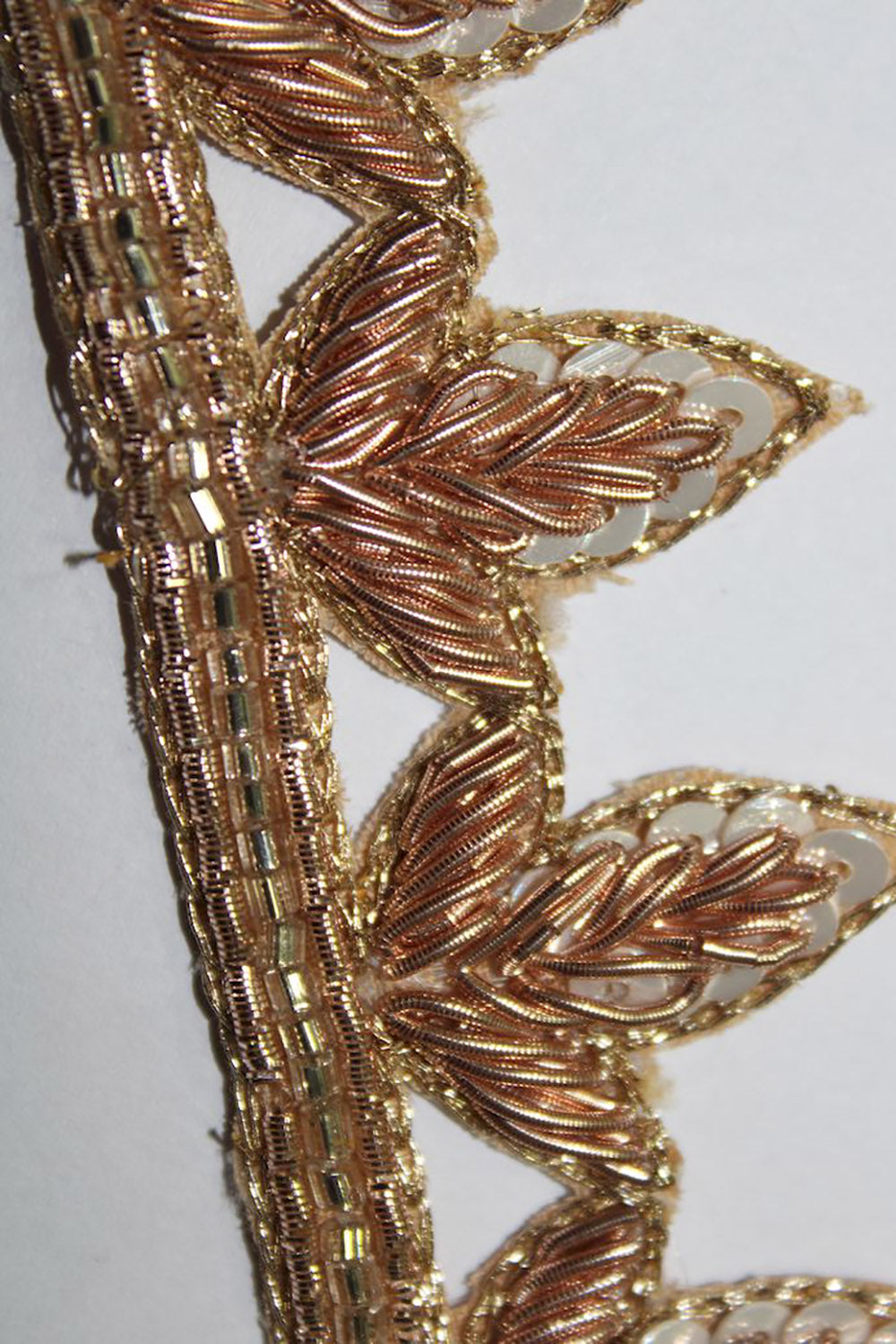 Exquisite Golden Handwork Lace: A Masterpiece of Embellishment - Luxurion World