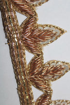 Exquisite Golden Handwork Lace: A Masterpiece of Embellishment - Luxurion World