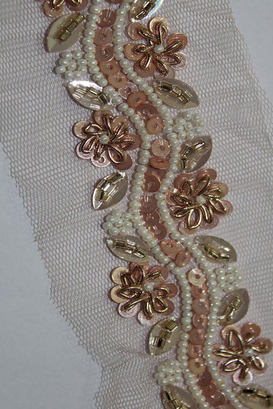 Exquisite Golden Handwork Lace: A Masterpiece of Embellishment - Luxurion World