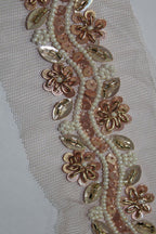 Exquisite Golden Handwork Lace: A Masterpiece of Embellishment - Luxurion World