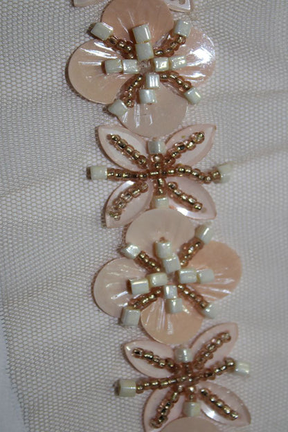 Exquisite Golden Handwork Lace: A Masterpiece of Embellishment - Luxurion World