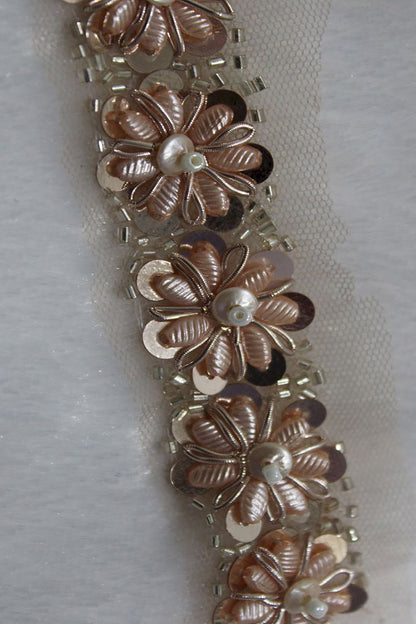 Exquisite Golden Handwork Lace: A Masterpiece of Embellishment - Luxurion World