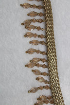 Exquisite Golden Handwork Lace: A Masterpiece of Embellishment - Luxurion World