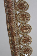 Exquisite Golden Handwork Lace: A Masterpiece of Embellishment - Luxurion World
