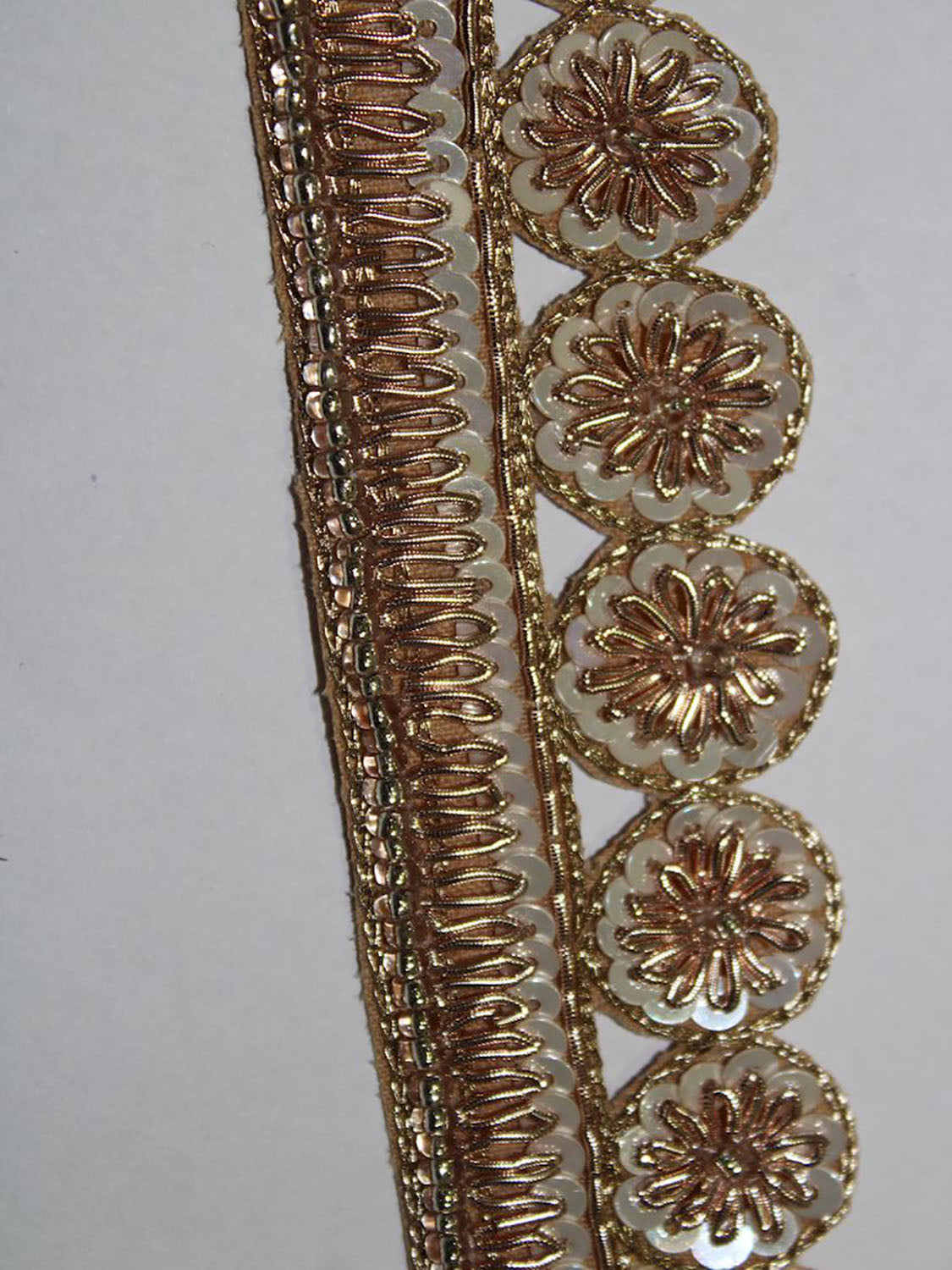 Exquisite Golden Handwork Lace: A Masterpiece of Embellishment - Luxurion World