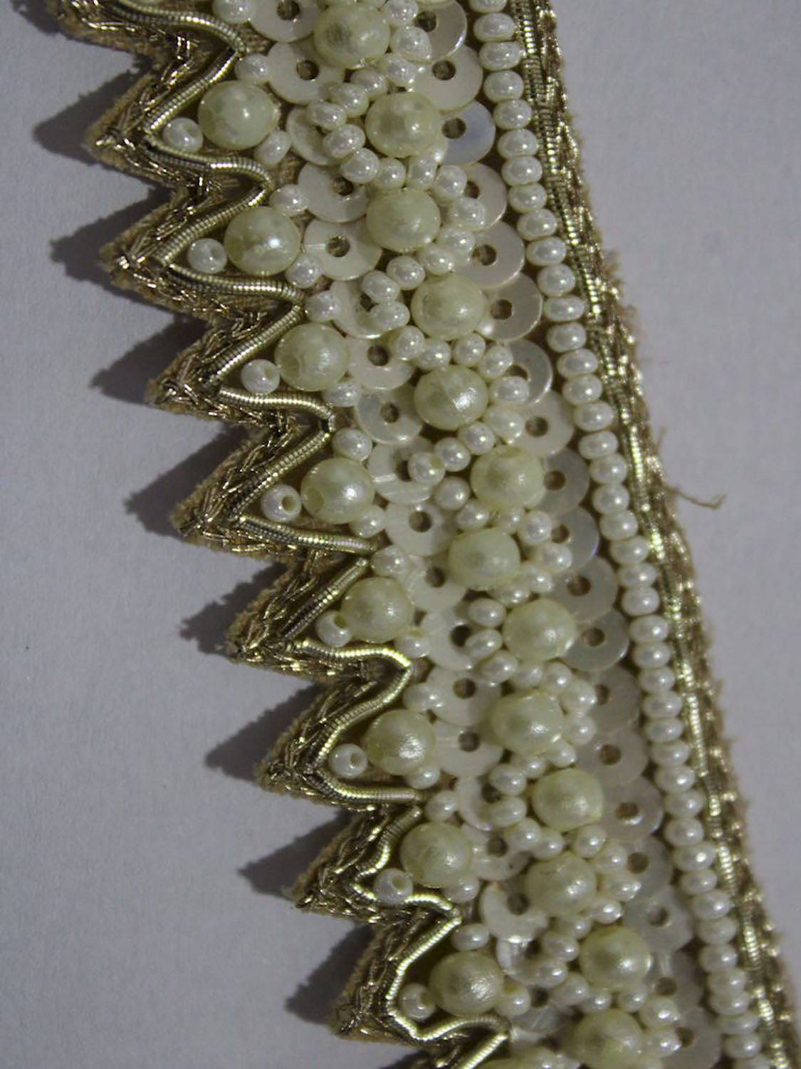 Exquisite Golden Handwork Lace: A Masterpiece of Embellishment - Luxurion World