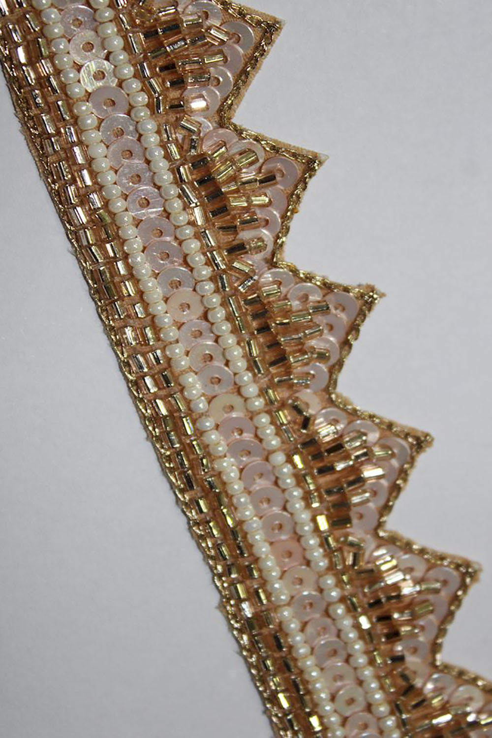 Gilded Elegance: Opulent Handcrafted Lace with Golden Embellishments - Luxurion World