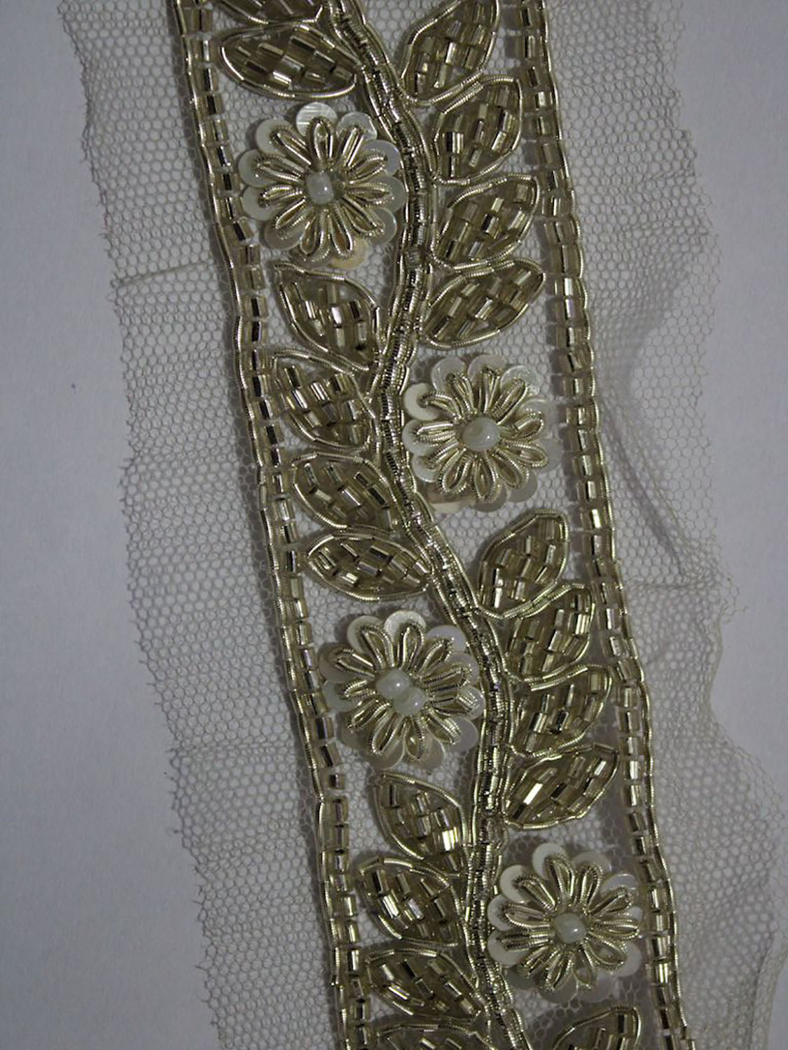 Exquisite Golden Handwork Lace: A Masterpiece of Embellishment - Luxurion World