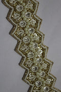 Exquisite Golden Handwork Lace: A Masterpiece of Embellishment - Luxurion World