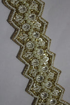 Exquisite Golden Handwork Lace: A Masterpiece of Embellishment - Luxurion World
