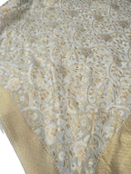 Dazzling Dyeable Banarasi Handloom Georgette Saree: Pure Elegance - Luxurion World