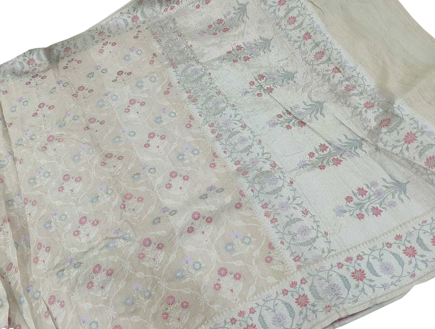 Exquisite Dyeable Banarasi Tussar Georgette Saree - Luxurion World