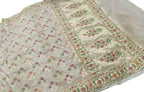 Exquisite Dyeable Banarasi Tussar Georgette Saree - Luxurion World