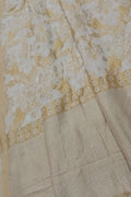Dazzling Dyeable Banarasi Handloom Pure Tussar Georgette Saree - Luxurion World