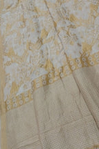 Dazzling Dyeable Banarasi Handloom Pure Tussar Georgette Saree - Luxurion World
